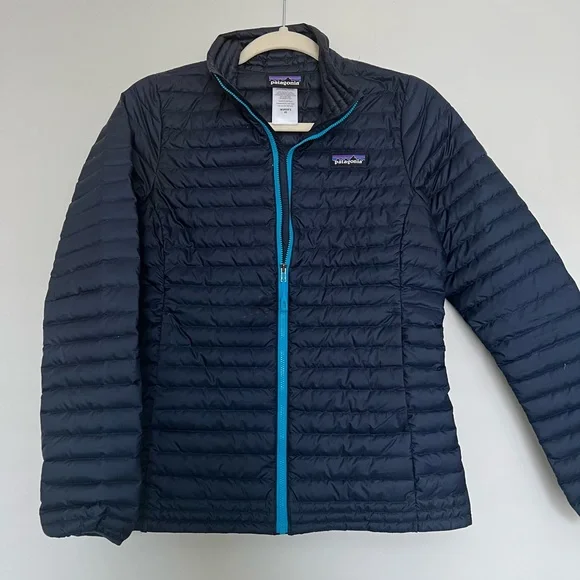 Patagonia Jackets Coats Patagonia Light Down Jacket Navy